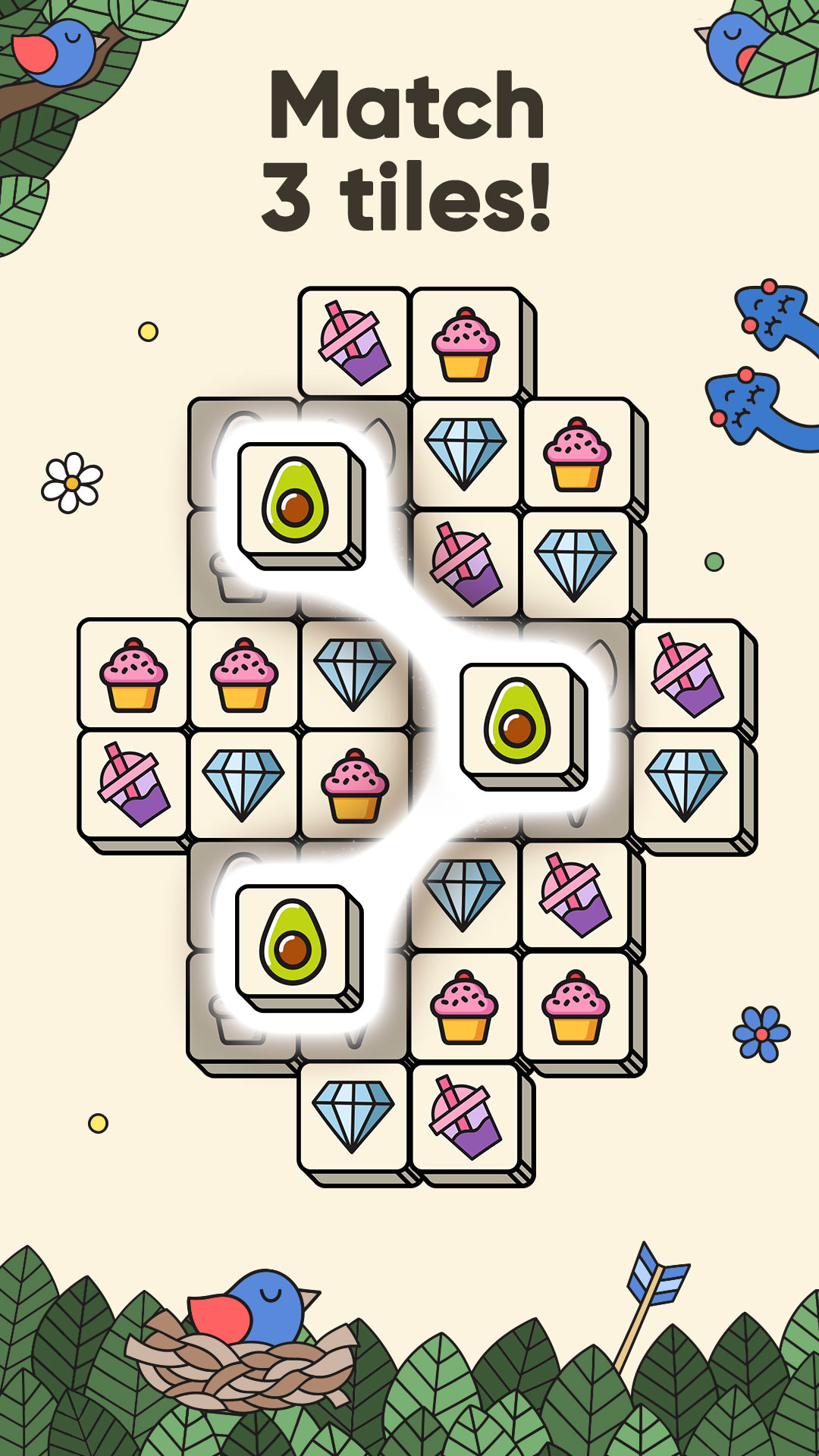 Play 3 Tiles Tile Matching Games Online for Free on PC & Mobile now.gg