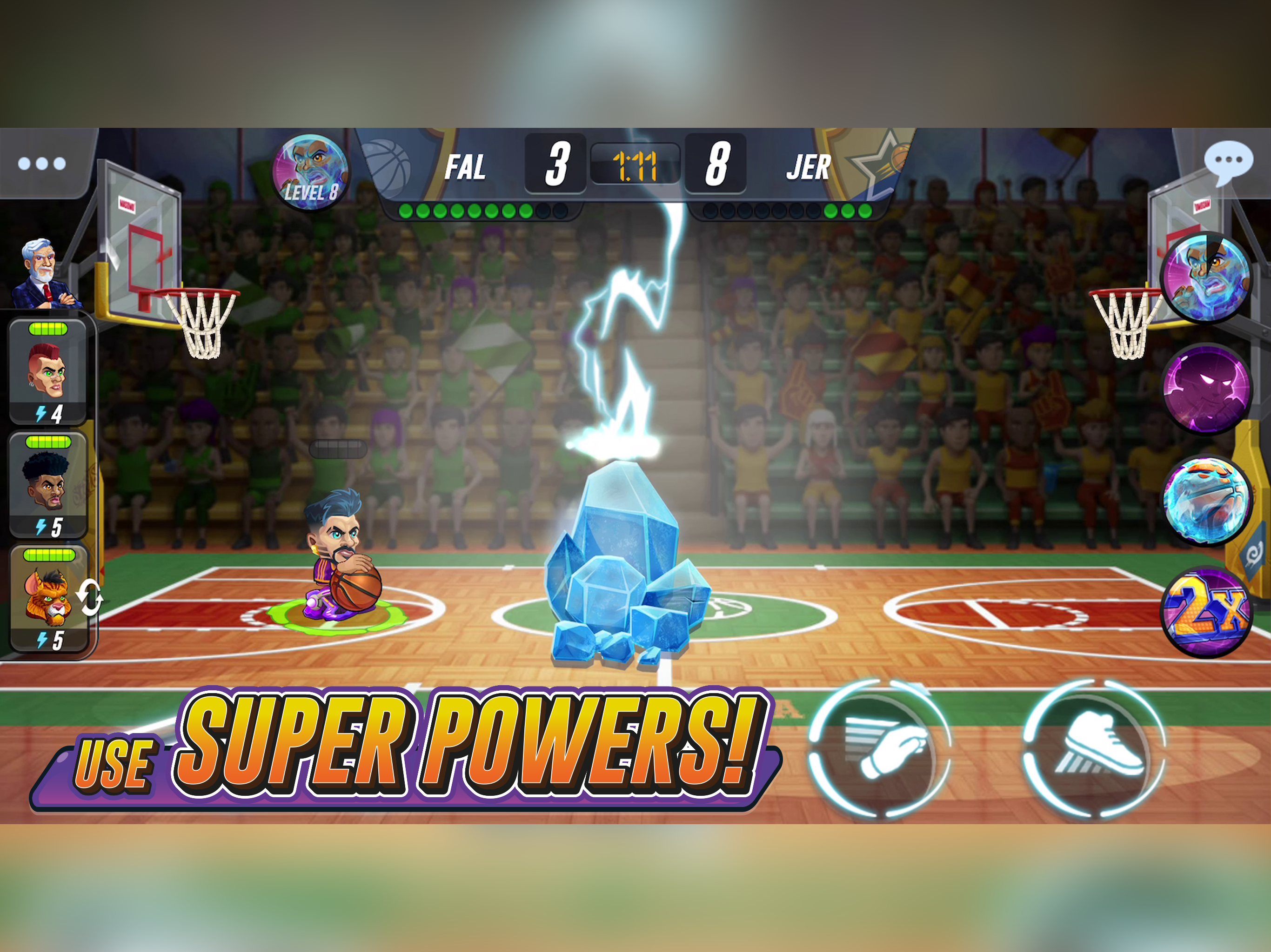 Baixar e jogar Basket Clash Jogos de Basquete no PC com MuMu Player