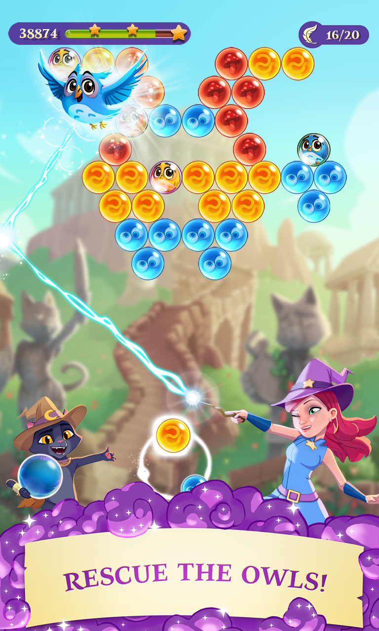 Play Bubble Witch 3 Saga Online