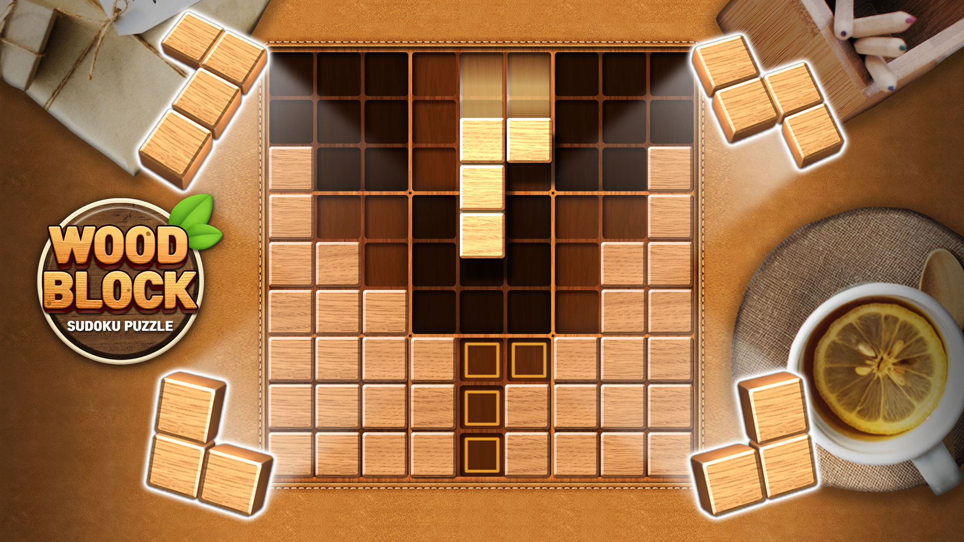 Baixar & Jogar Wood Block Puzzle - Block Game no PC & Mac (Emulador)