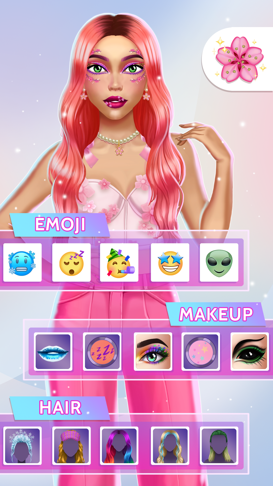 Play Emoji Makeup Game Online for Free on PC & Mobile now.gg
