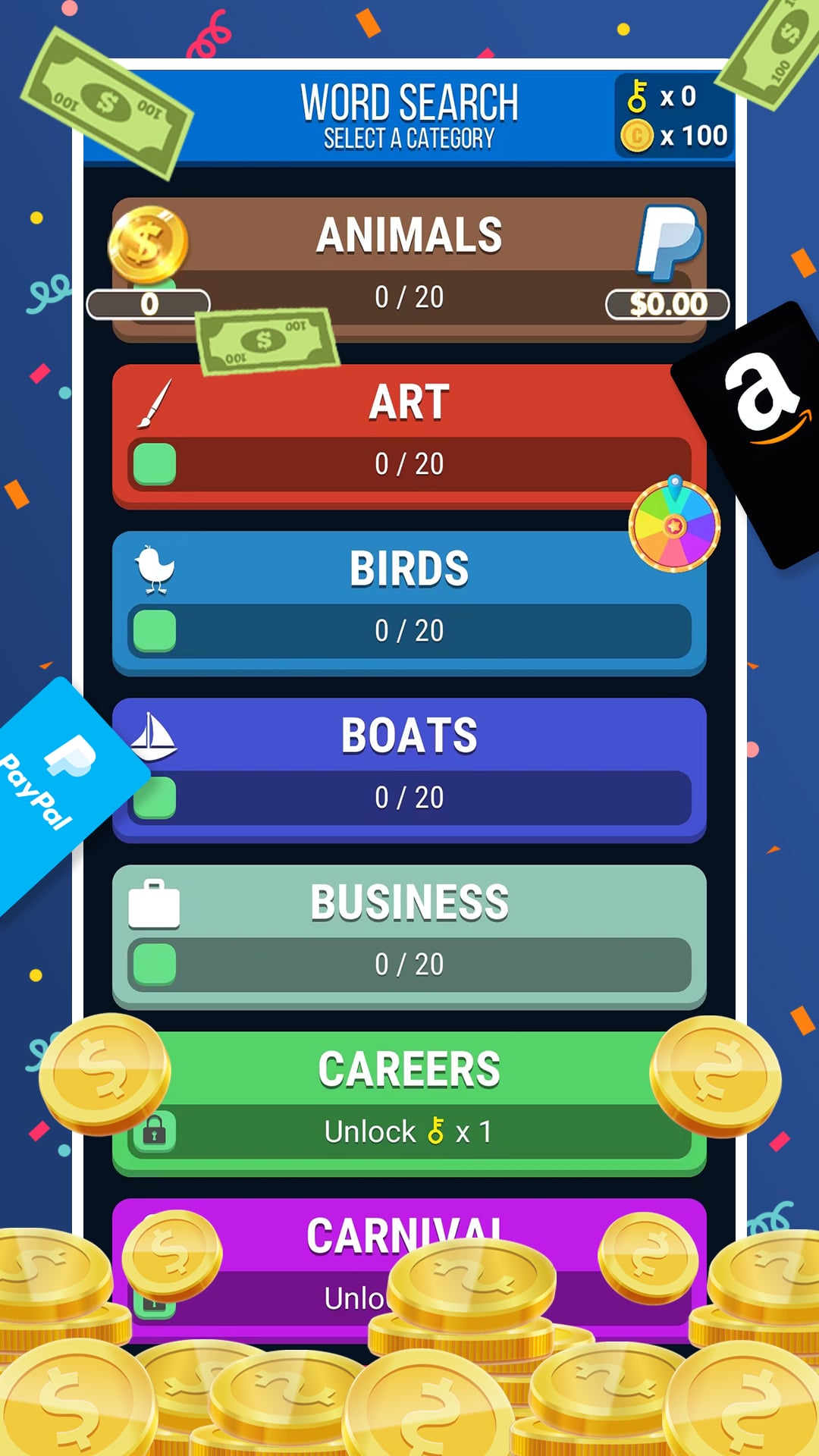 Play Make Money Word Search Online For Free On PC Mobile Now gg